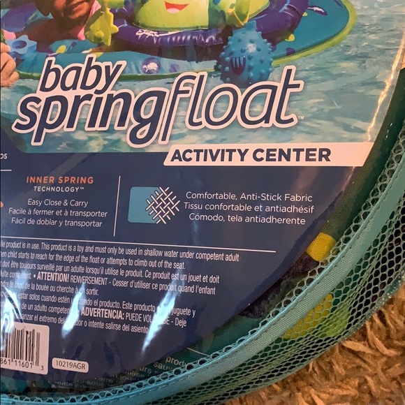 SwimWays Baby SpringFloat Activity Center. NEW. - Picture 3 of 8